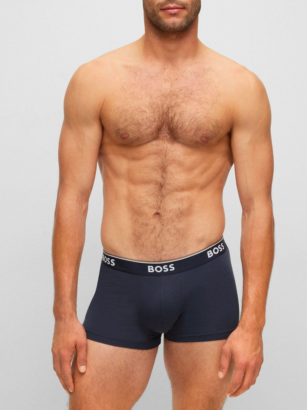 Mens Open Blue 3-Pack Power Trunk