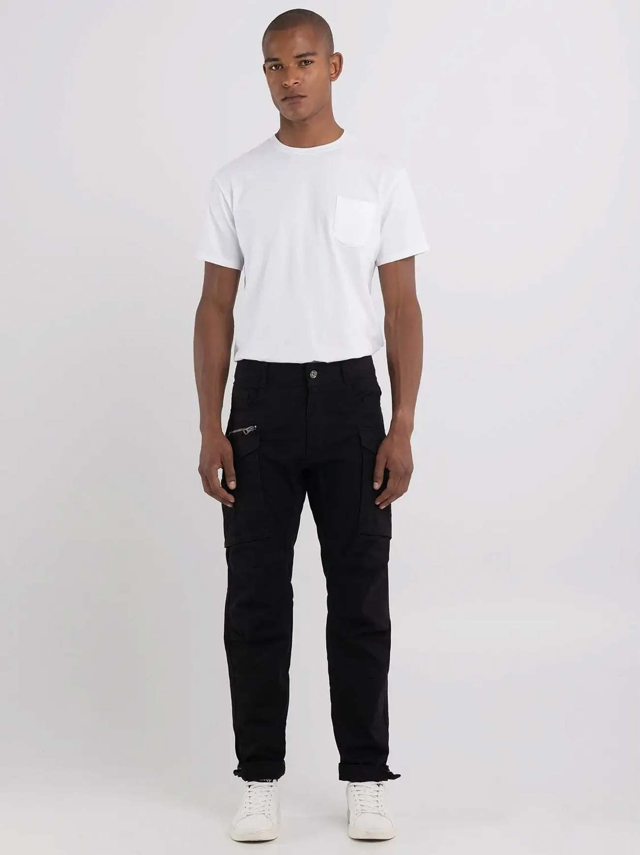 Mens Black Joe Cargo Pant