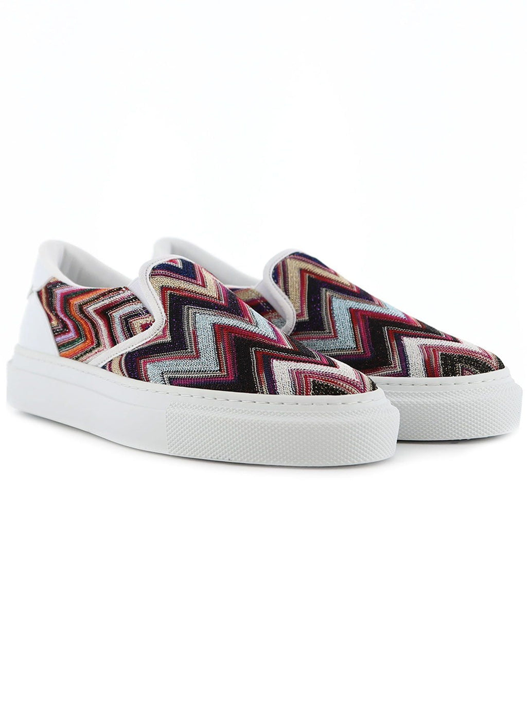 Womens Multicoloured Slip-On Trainer