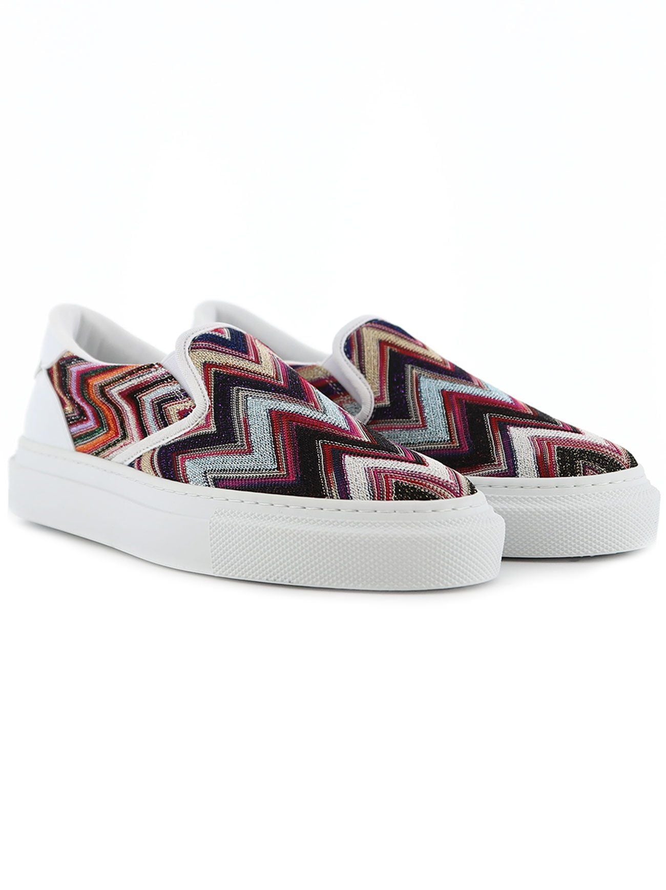 Womens Multicoloured Slip-On Trainer
