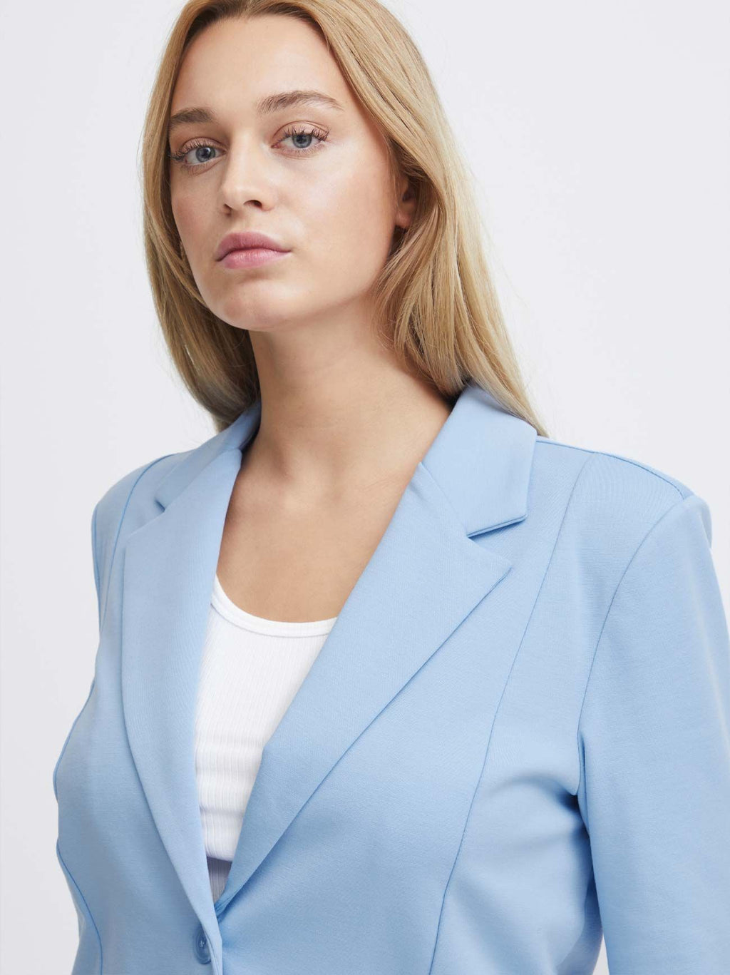 Womens Della Robbia Blue Kate Oversized Blazer