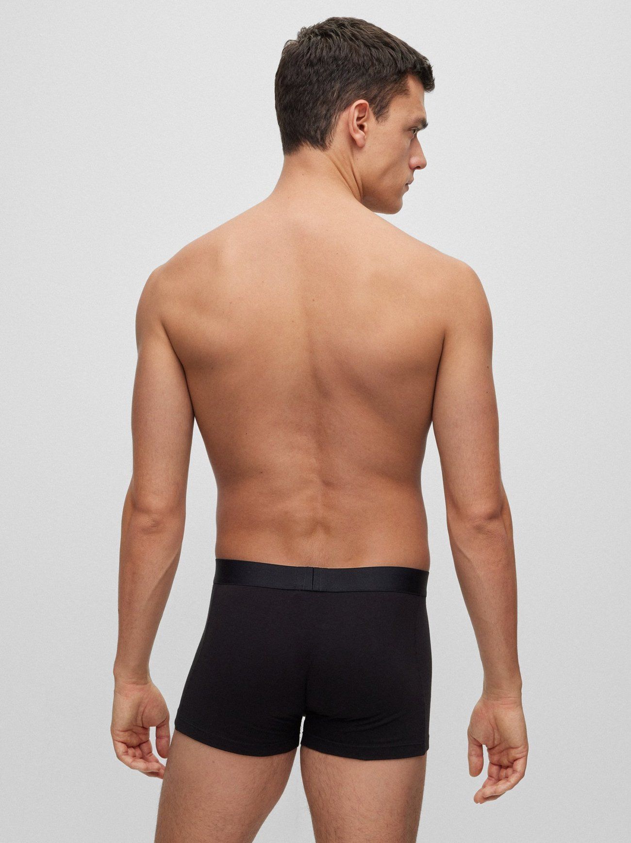 Mens Black T-Shirt & Trunk Gift Set